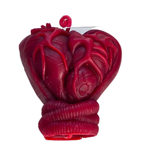 Beeswax Candle - Haunted Heart