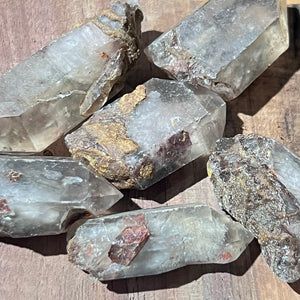 Smoky Quartz Phantom Points - $12