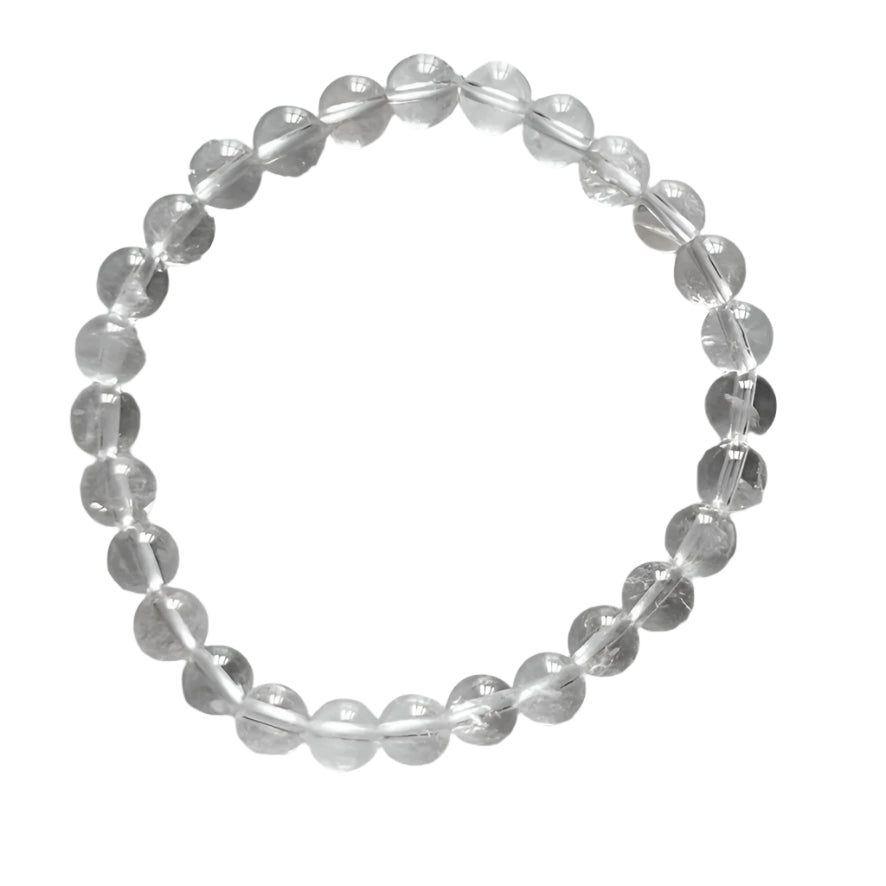 Bracelet - Clear Quartz 6mm