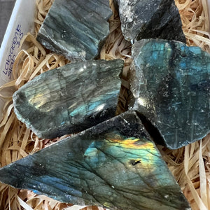 Labradorite Slabs (Rough/Polished)