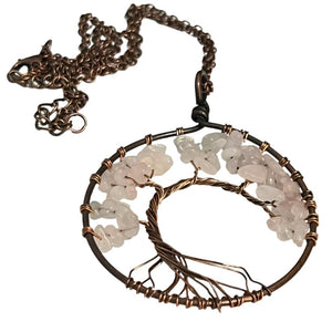 Crystal Tree Necklace (Various)