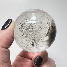 Load image into Gallery viewer, Quartz Sphere (with Inclusions/Garden Quartz) 45mm
