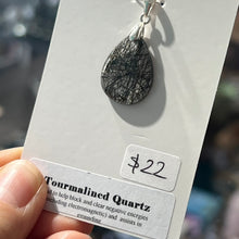 Load image into Gallery viewer, Pendant - Tourmalinated Quartz
