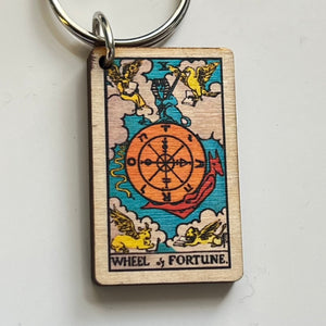 Tarot Card Keychain (10 Options)