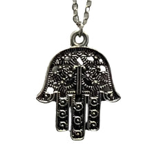 Load image into Gallery viewer, Hamsa Neckace by SoulSkin (Stainless Steel)
