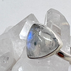 Ring - Rainbow Moonstone Size 9