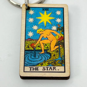 Tarot Card Keychain (10 Options)