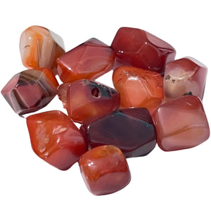 Carnelian - Tumbled (Octagonal Shapes)