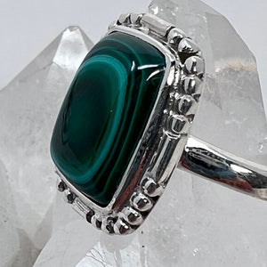 Ring - Malachite - Size 8