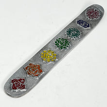 Load image into Gallery viewer, Metal Chakra Incense Holder
