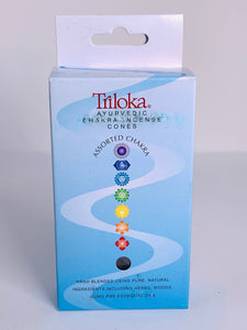 Triloka Assorted Chakra Incense Cones