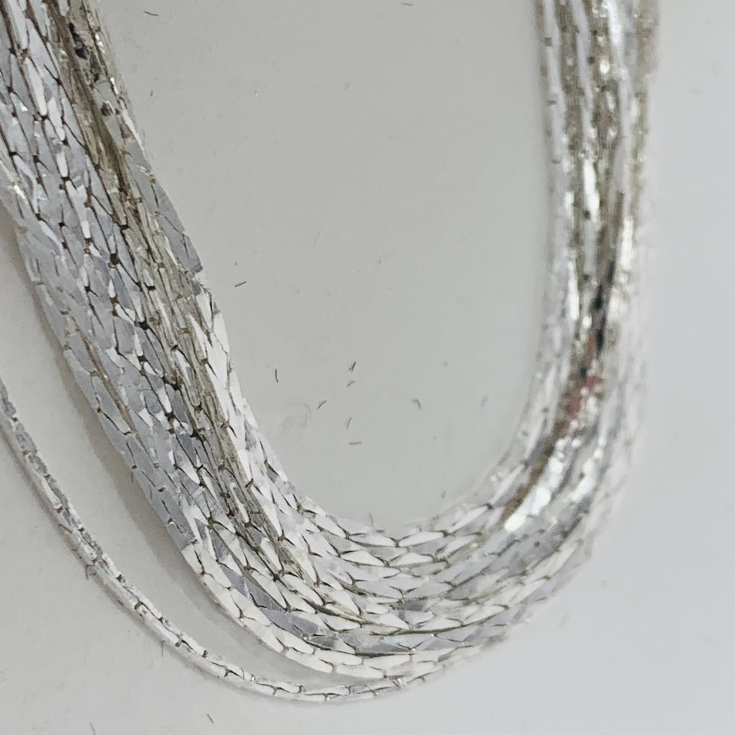 Chain - Silver Plated - Flat 18