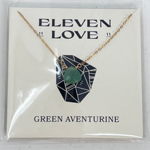 Load image into Gallery viewer, Green Aventurine Necklace by Eleven Love
