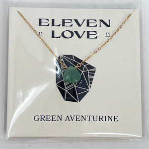 Green Aventurine Necklace by Eleven Love